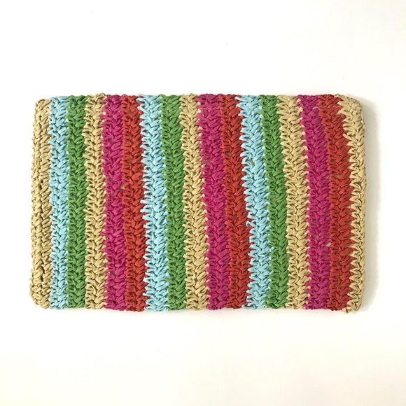 Straw Studios Extra Large Envelope Clutch - Picture 3 of 6